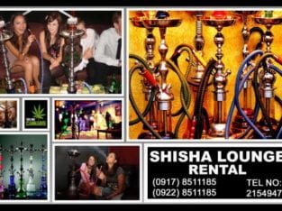 Hookah Shisha Bar Rent Hire Manila Philippines