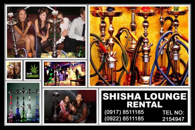 Hookah Shisha Bar Rent Hire Manila Philippines