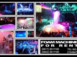 Foam Party Rent Philippines