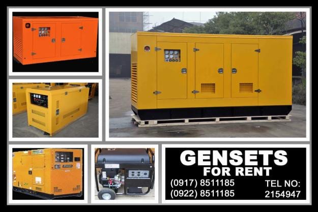 Gensets Rent Philippines