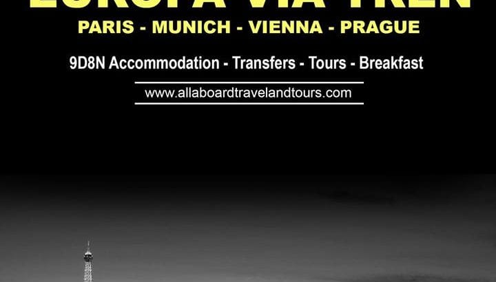 Europa Via Tren: Paris, Munich, Vienna, and Prague