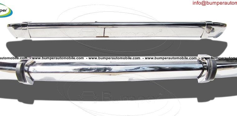 BMW 2002 bumper in stainless steel (1968-1971)