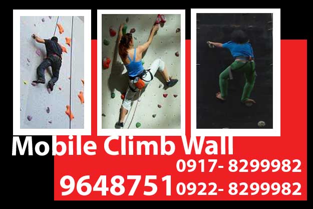 Climbing Wall Rent Hire Manila Philippines