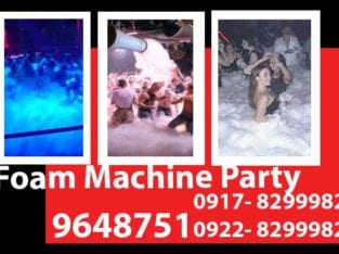 Foam Party Rent Hire Manila Philippines