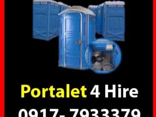 Portalet Rent Hire Manila Philippines