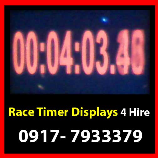 Race Timer Rent Hire Manila Philippines