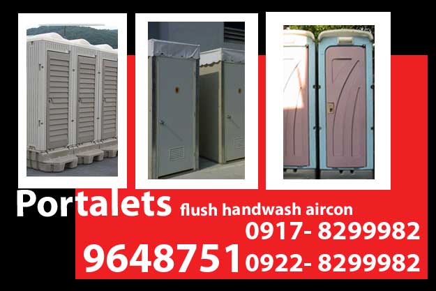 Portalet Rent Hire Manila Philippines