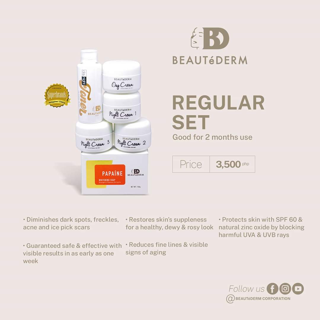 Beautederm Regular Set