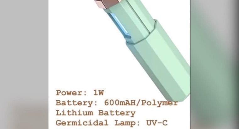 UV Pocket disinfecting Light