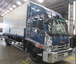 Sobida Isuzu FRR33M4 Aluminum Wing Van 4×2 6 wheel