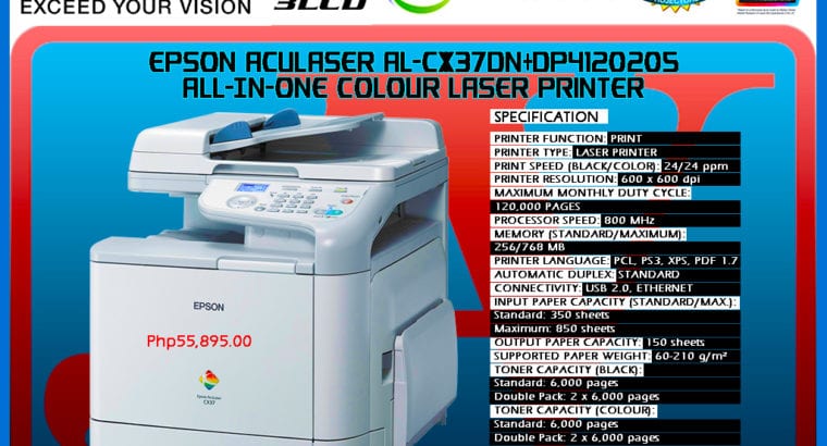 Printer EPSON WORKFORCE AL-C300DN+DP4120205 COLOUR