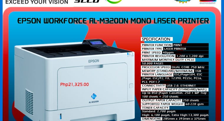 Printer EPSON WORKFORCE AL-M300DN MONOCHROME LASER