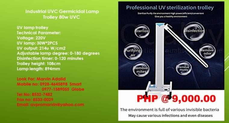 UV DISINFECTION and Germicidal LAMP BIGLITE