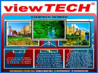 MOTORIZED SCREEN Viewtech