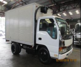 Sobida Isuzu 10 footer Aluminum Closed Van 4×2 tru
