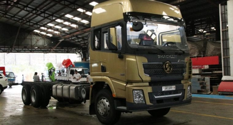 Shacman X3000 6×2 Cab & Chassis Rigid Truck 10 whe