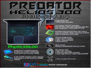 ACER PREDATOR HELIOS 300 PH315-53-743Q
