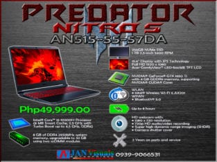 ACER PREDATOR NITRO 5 AN515-55-57DA