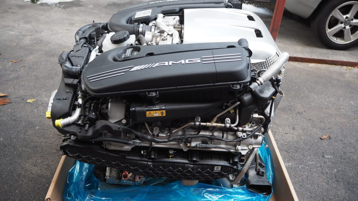 MERCEDES BENZ W205 C63AMG 2018 M177980 4.0L Engine