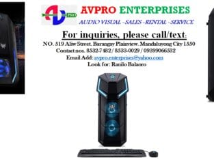 ACER PREDATOR P03 i5 10400 RTX2060 PO3-620 i5 1040