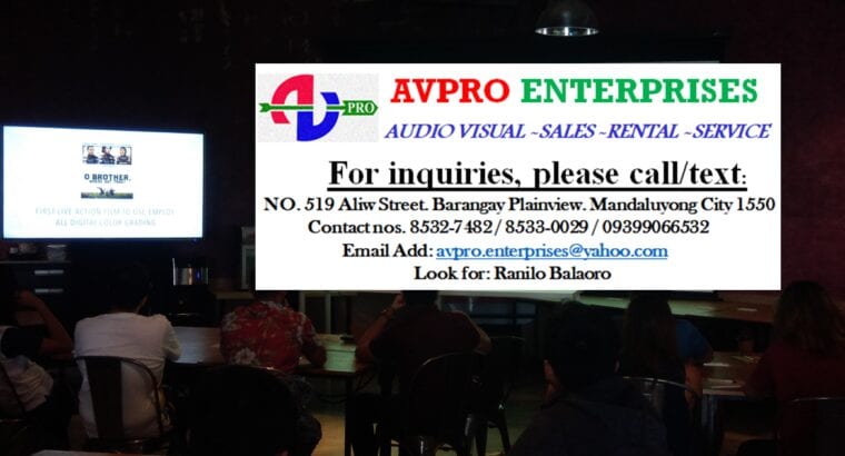 LED T.V RENTAl EVENTS