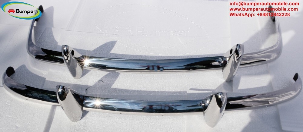 Triumph TR4 (1961-1965) bumper by stainless steel