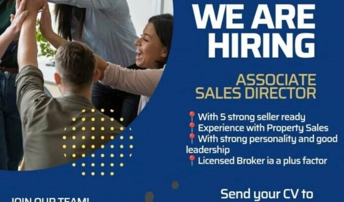 Job Hiring ASSOCIATE SALES DIRECTOR to join SMDC