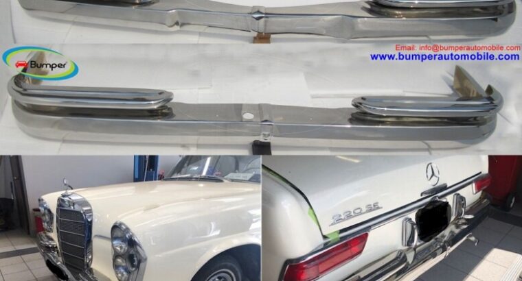 Mercedes W111 W112 coupe (1959 – 1968) bumpers