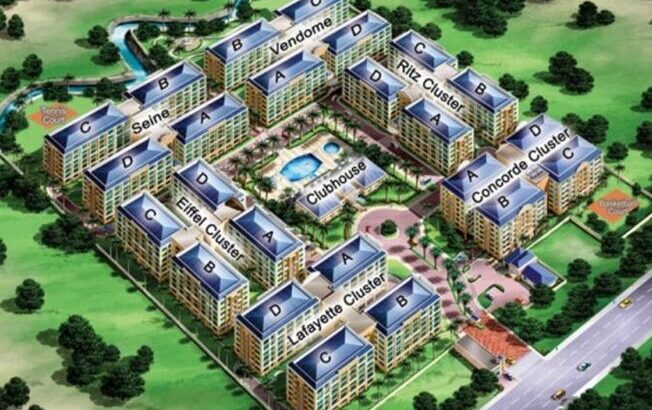 Pque 2 BR w/ balcony and parking for sale NAIA